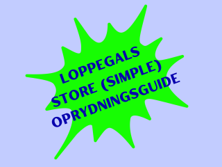 Den store (simple) oprydningsguide!