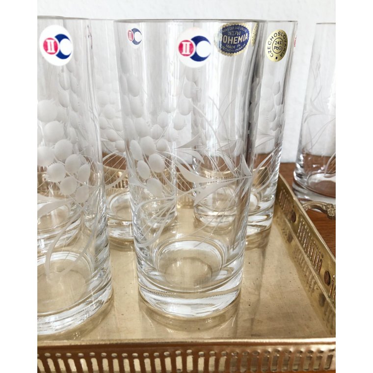 Krystal, sodavand m slibninger, 6 stk i original ske