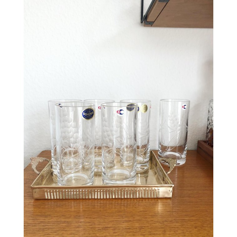 Krystal, sodavand m slibninger, 6 stk i original ske