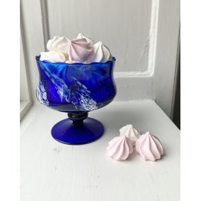 Bl m swirl og hvidmelering, p fod