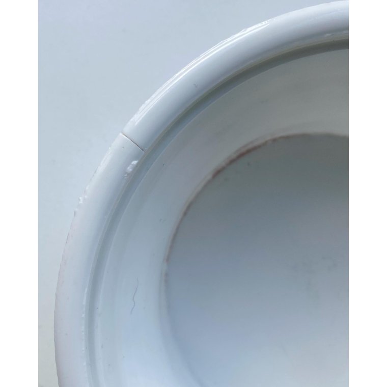 Opaline glass, royal crown