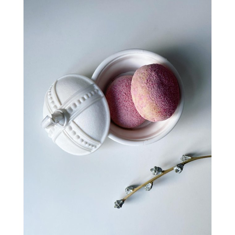 Opaline glass, royal crown