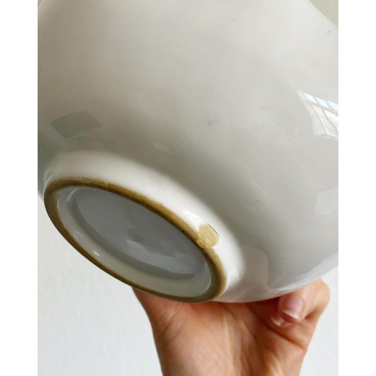 Klskl, hvid, rund, NB