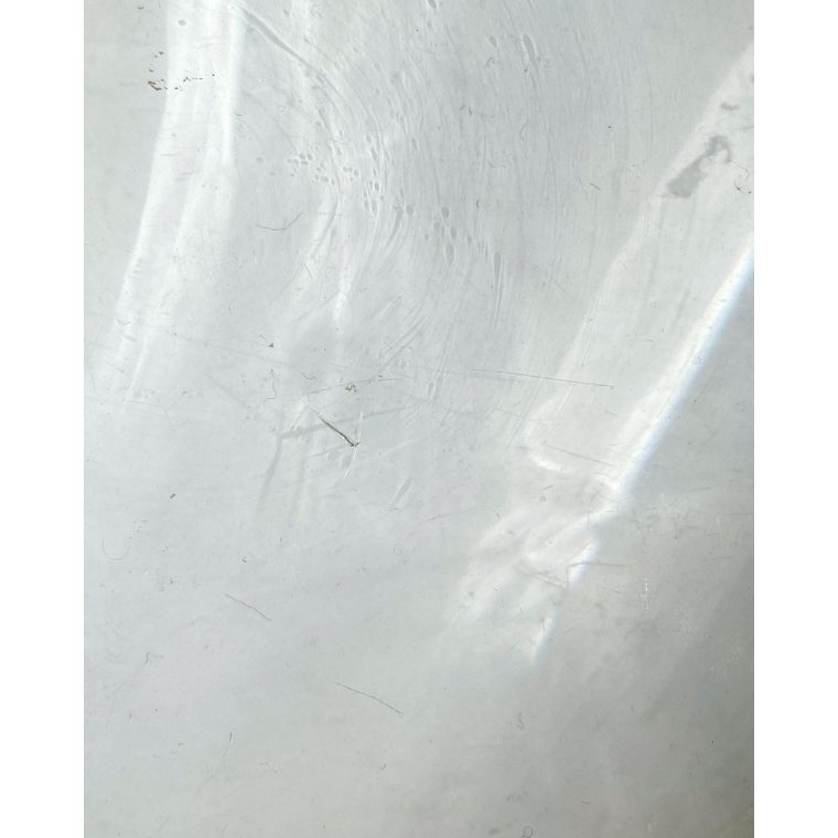 Stor klar skl m messingholder, beviklet hank, NB