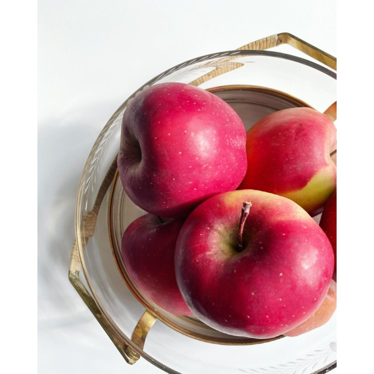 Stor klar skl m messingholder, beviklet hank, NB