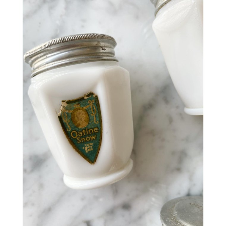 Oatine, vintage ansigtscremekrukke, pr stk