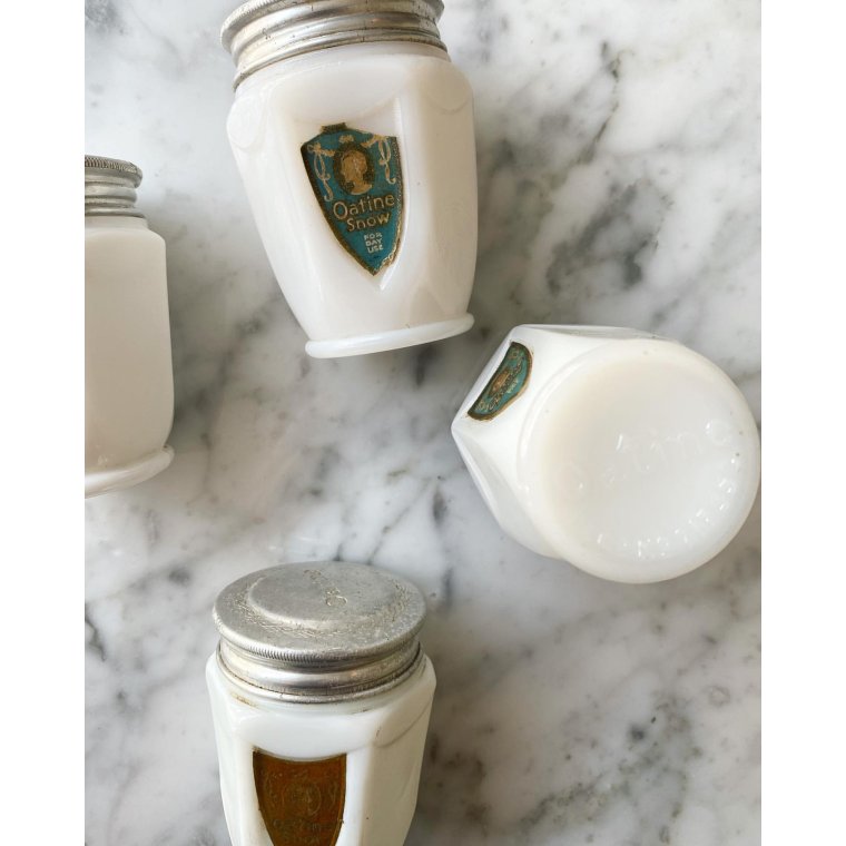 Oatine, vintage ansigtscremekrukke, pr stk