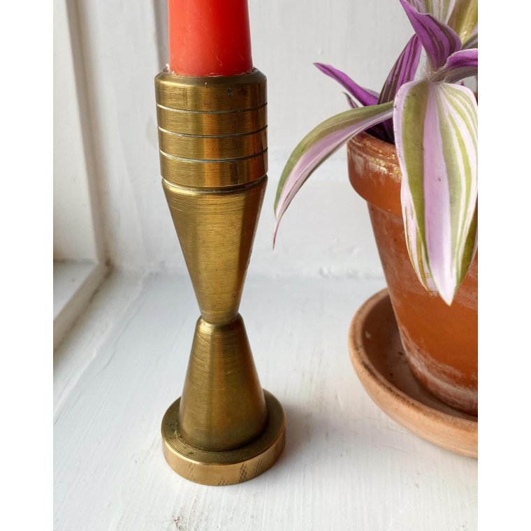 Industrial candlestick, heavy, 1975