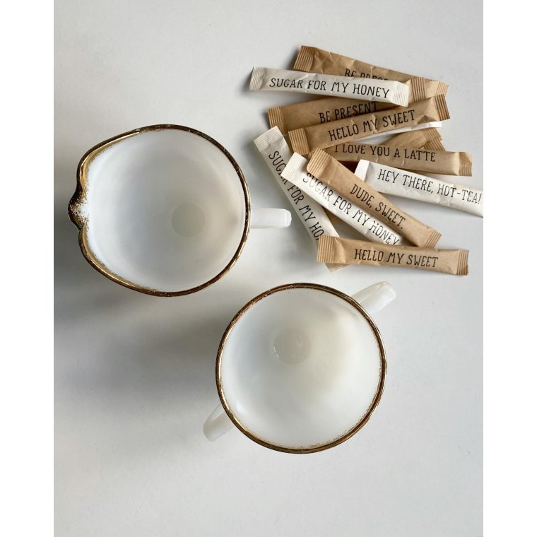 Fireking, swirl m guldkant, stpris