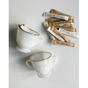 Fireking, swirl m guldkant, stpris