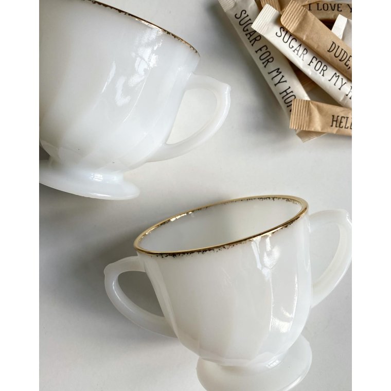 Fireking, swirl m guldkant, stpris