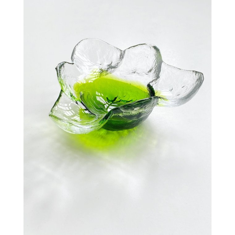 Pertti Santalahti for Humppila, glasskl m grn bund, Kivi-set