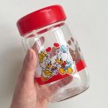 Retro Disney, red plastic lid