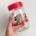 Retro Disney, red plastic lid
