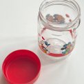 Retro Disney, red plastic lid