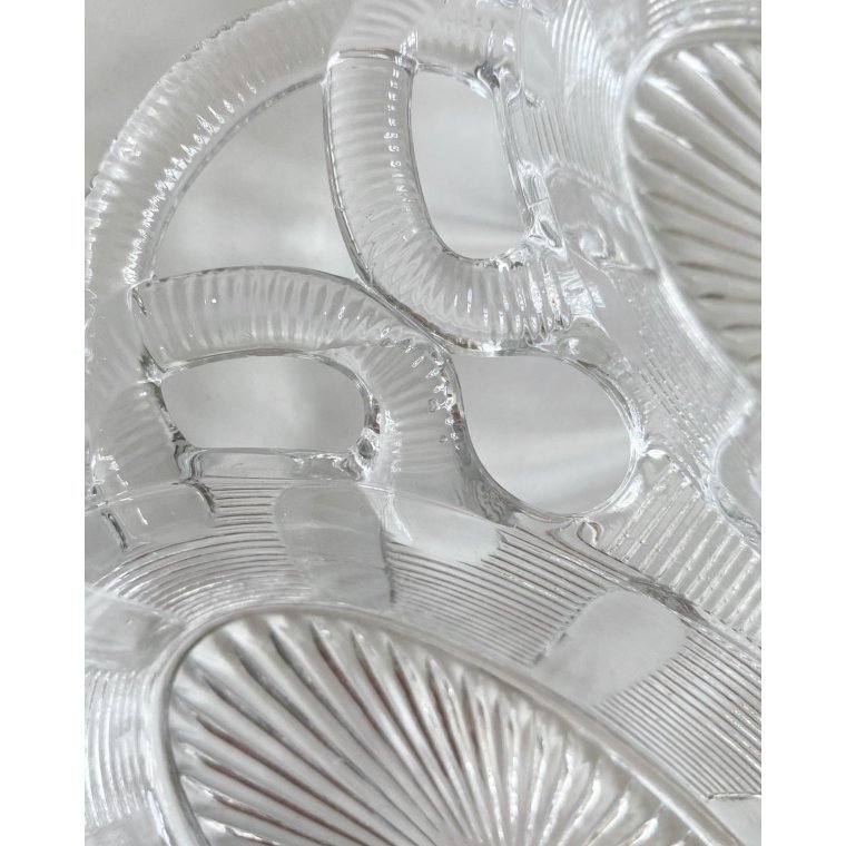 2-delt cabaretfad m rillede snirklinger, NB