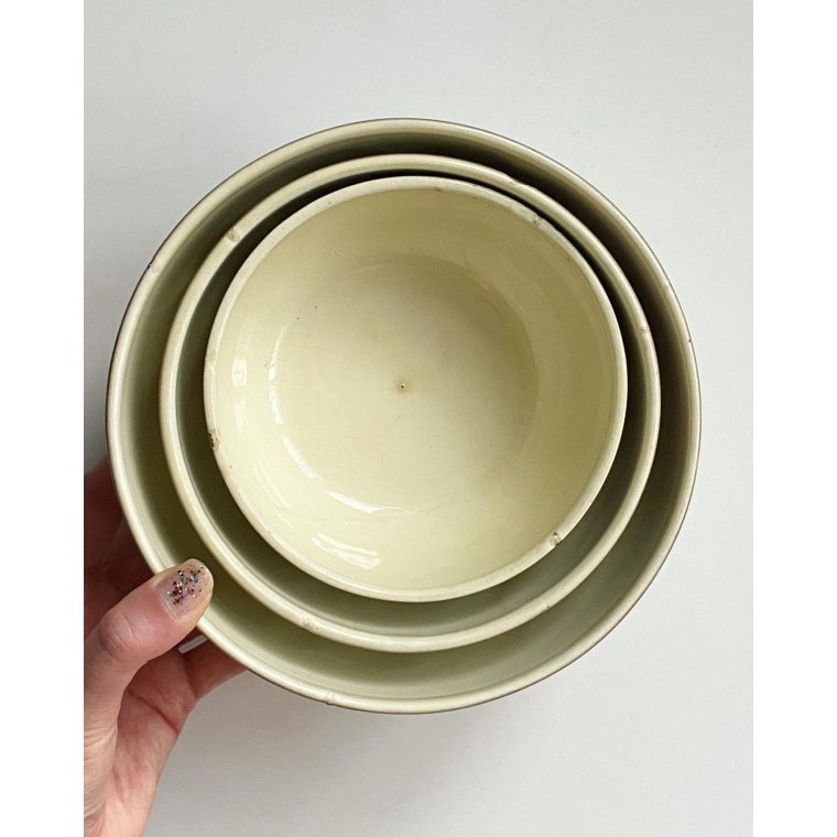 Brunt sklest, patineret fajance