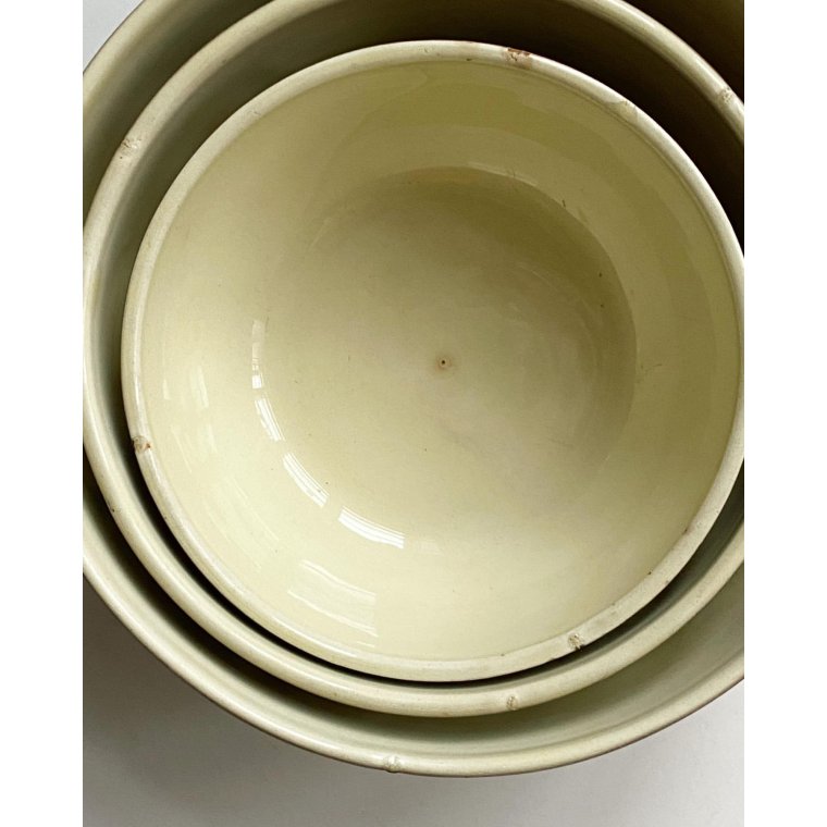 Brunt sklest, patineret fajance