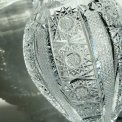 Crystal vase, Czechoslovakia