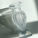Crystal vase, Czechoslovakia