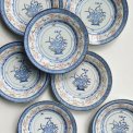 Chinese cake plates, NB, 7 pieces together