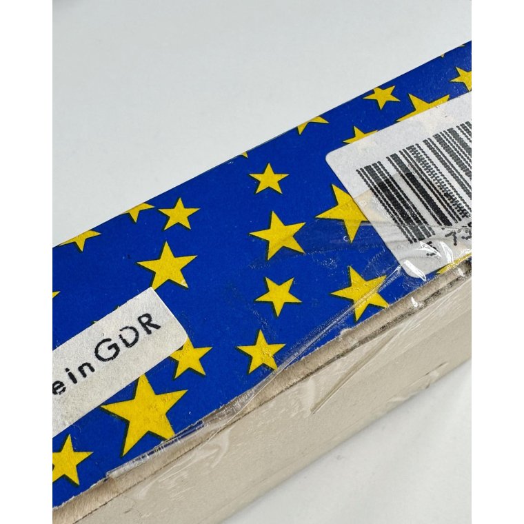 GDR glaskugler i ske, 6 stk, slv