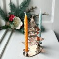 Andreas Mikkelsen, Christmas tree for 2 Christmas tree lights, silver-plated
