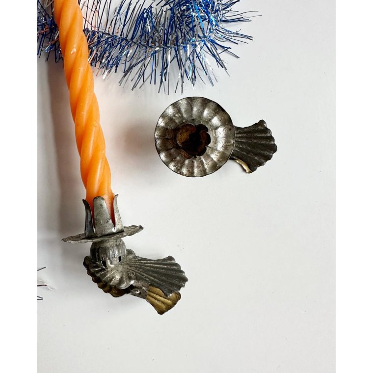 Lyseholdere m spids klemme, 2 stk samlet