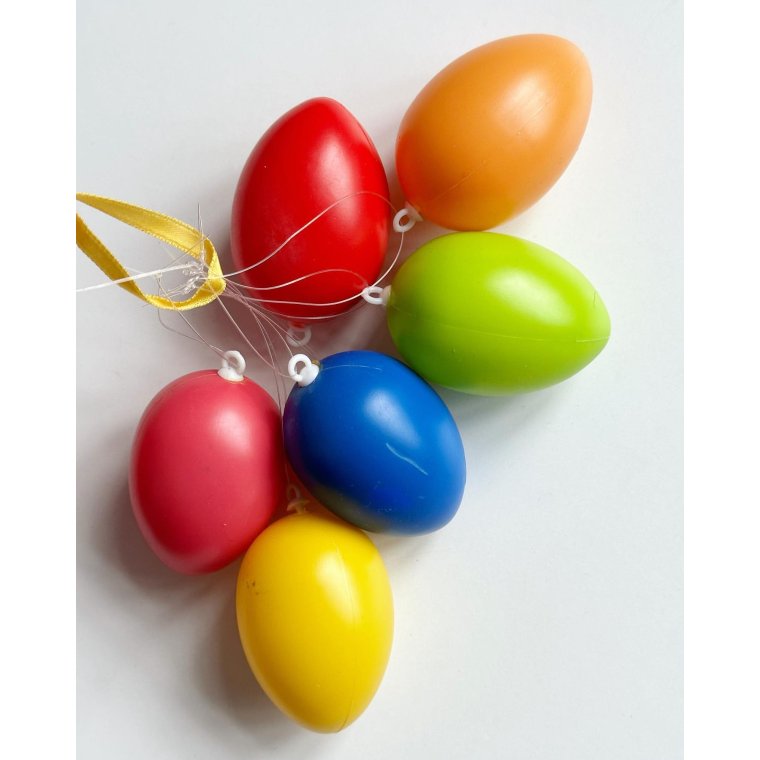 Plastg, 6 farver, samlet