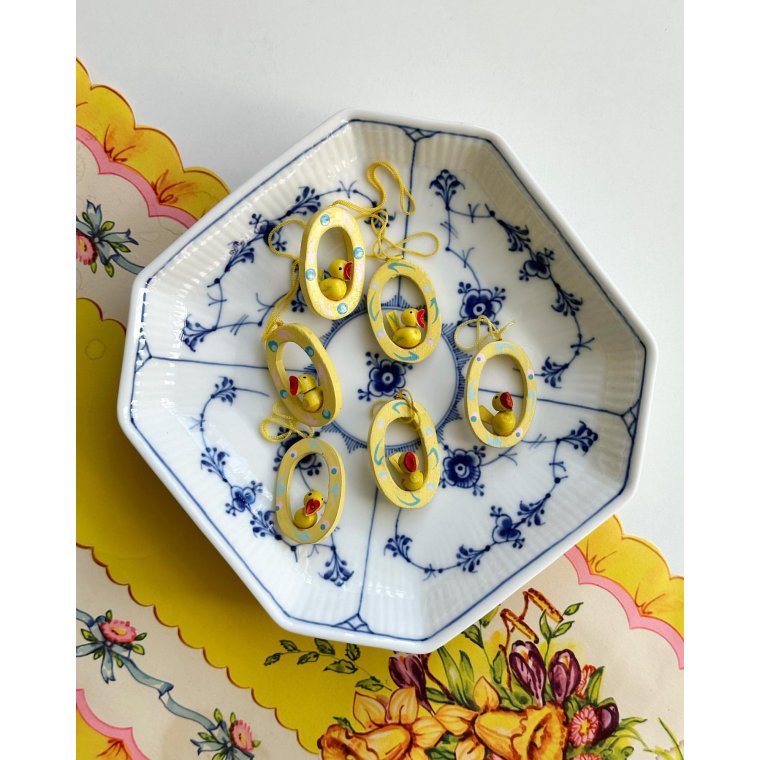 Fugle i ring, 6 stk samlet