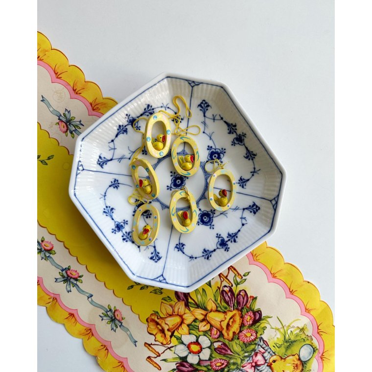 Fugle i ring, 6 stk samlet