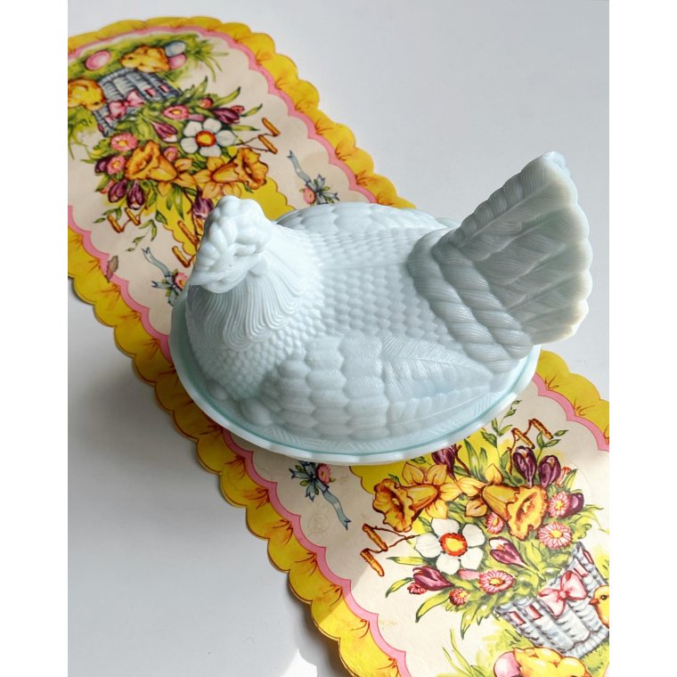 Opaline hen, bluish tint, large, NB