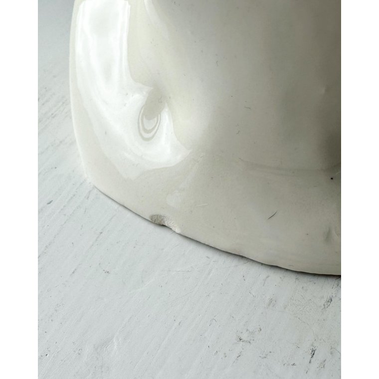 Edith Pedersen-replica, faience, set of boy and girl, NB