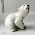 Porcelain figure, polar bear