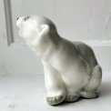 Porcelain figure, polar bear