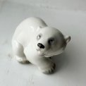 Porcelain figure, polar bear