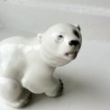 Porcelain figure, polar bear