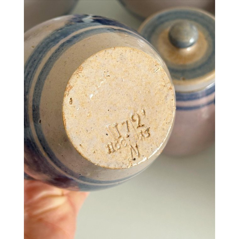 St af Hgans lgkrukker, 6 stk samlet, NB