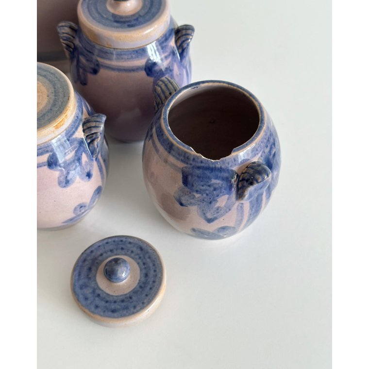 St af Hgans lgkrukker, 6 stk samlet, NB