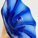 Decorative bowl, cobalt blue 