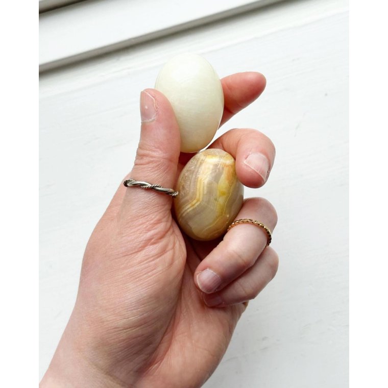 St af 2 g, hvid onyx