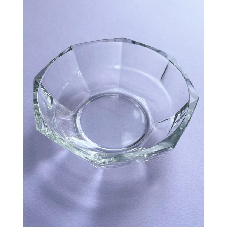 Kantet skl, presset glas, NB