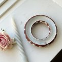 Flower ring, Zeuthen ceramics, small