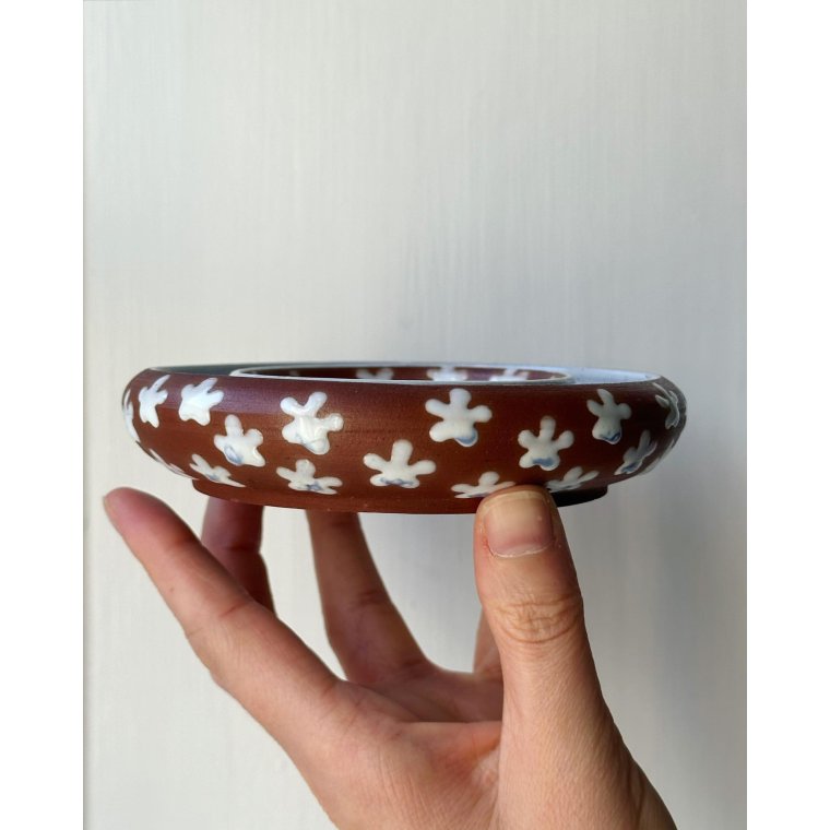 Flower ring, Zeuthen ceramics, small