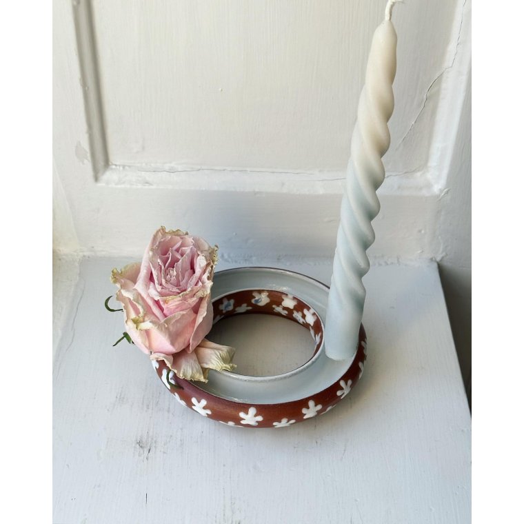 Flower ring, Zeuthen ceramics, small