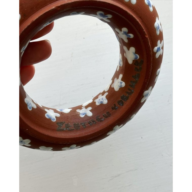 Flower ring, Zeuthen ceramics, small
