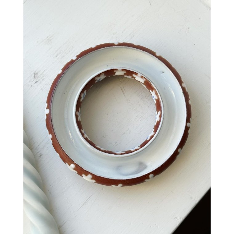 Flower ring, Zeuthen ceramics, small