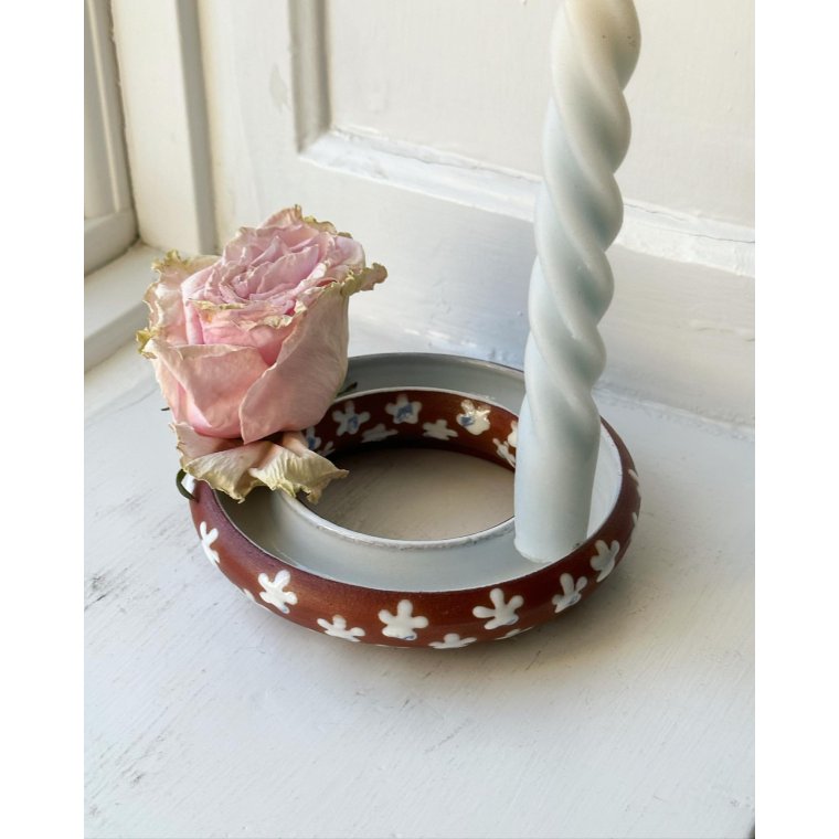 Flower ring, Zeuthen ceramics, small
