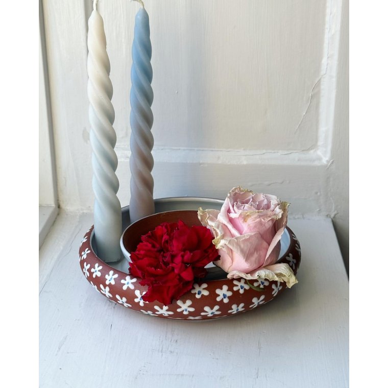 Flower ring, Zeuthen ceramics, large