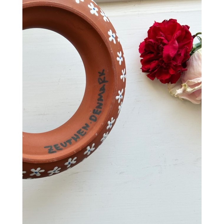 Flower ring, Zeuthen ceramics, large